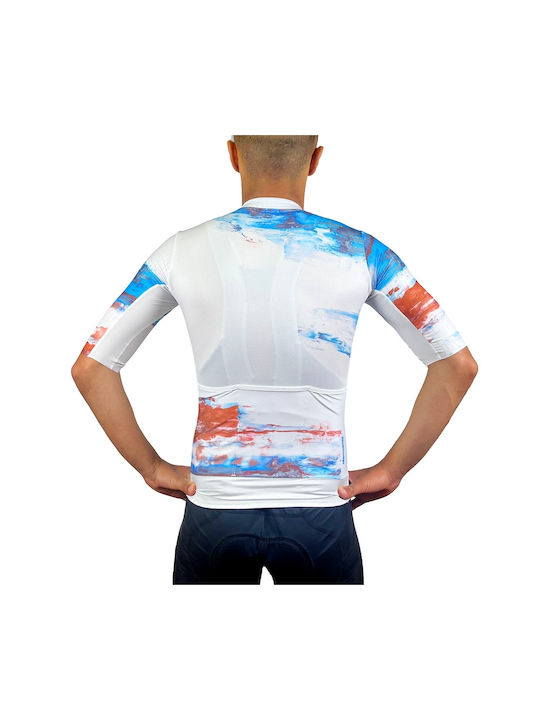 Demaraz Short Sleeves Cycling Jersey White