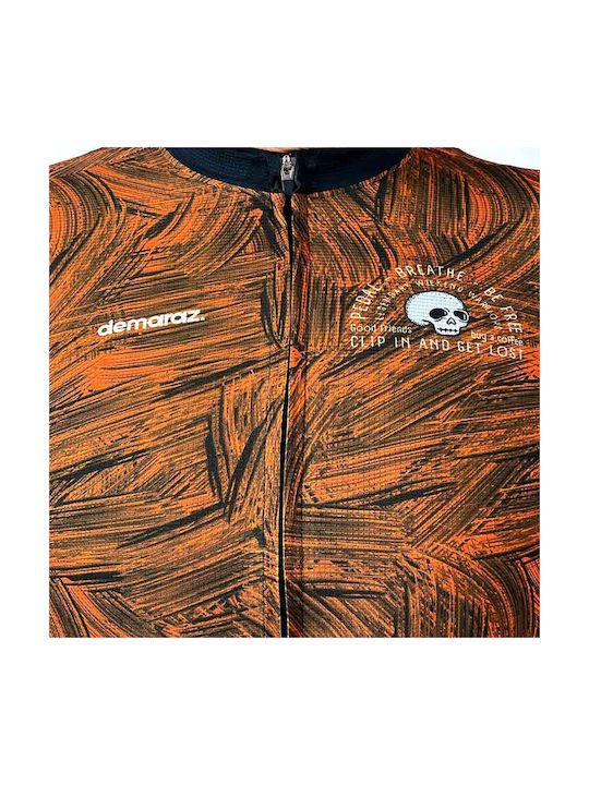 Demaraz Short Sleeves Cycling Jersey Orange