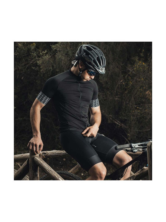 Demaraz Κοντομάνικη Μπλούζα Road Bike Μαύρη