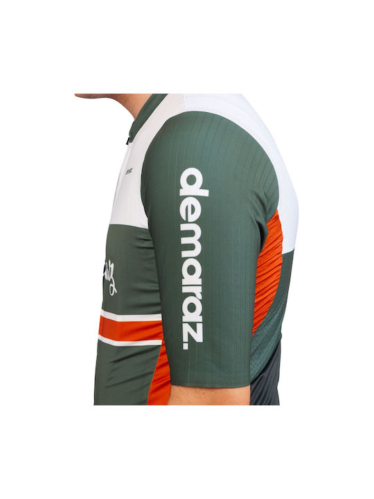 Demaraz Κοντομάνικη Μπλούζα Road Bike Πράσινη
