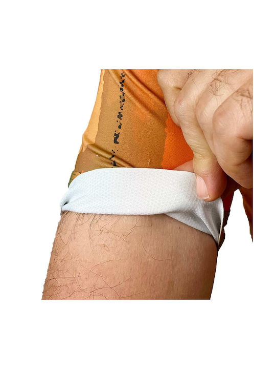 Demaraz Kurze Ärmel Radtrikot Orange