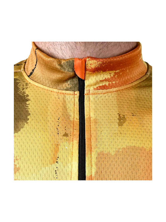 Demaraz Kurze Ärmel Radtrikot Orange
