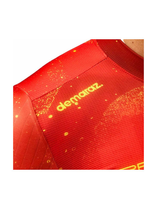 Demaraz Short Sleeves Cycling Jersey Red
