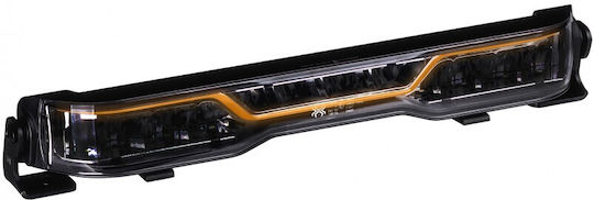 Led Μπάρα X Spider Venom Ψυχρό Λευκό Drl Λευκό Πορτοκαλί Strobe 52cm 80w 1224v Ip69k
