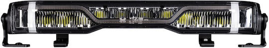 Led Μπάρα X Spider Venom Ψυχρό Λευκό Drl Λευκό Πορτοκαλί Strobe 52cm 80w 1224v Ip69k