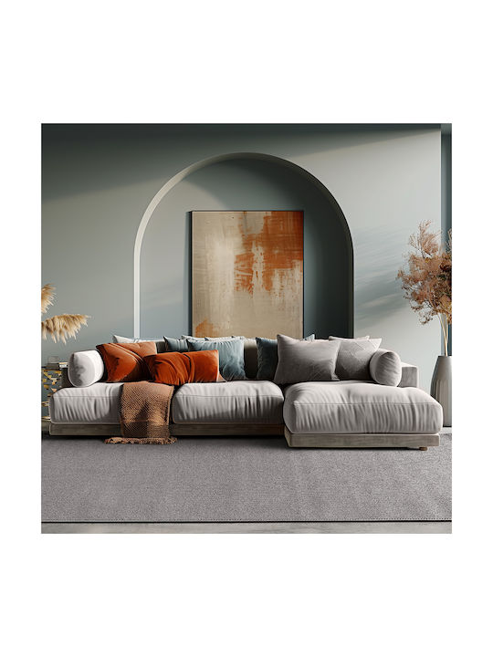 Beauty Home Art 9333 Anti-slip Rug Rectangular Gray