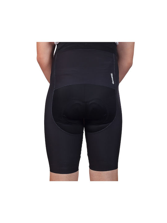 Demaraz Men's Cycling Pants with Braces Black