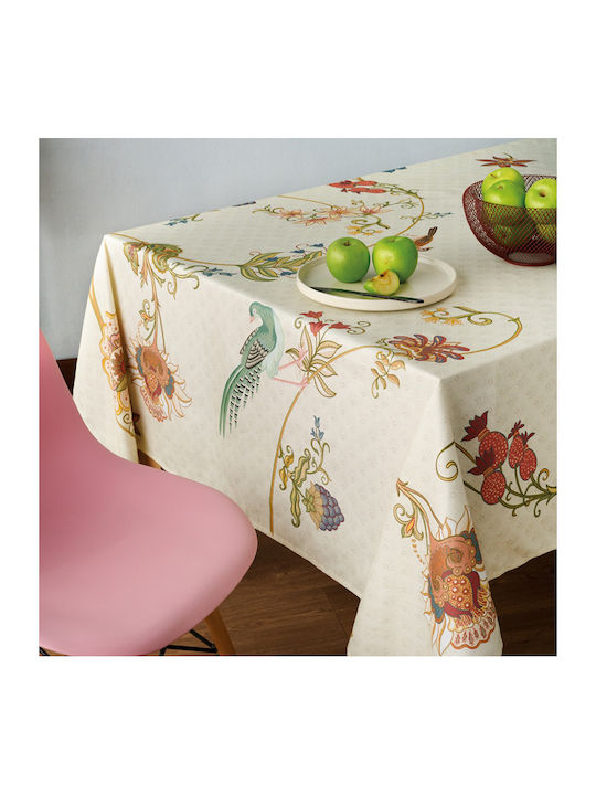 Kentia Față de masă Pavone Beige-multi 135x180cm