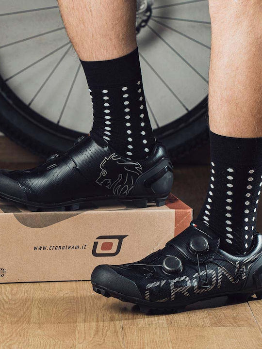 Crono Unisex Low Mountain Cycling Shoes Black