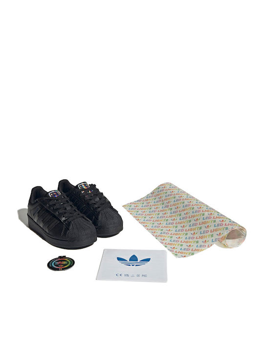 Superstar Superstar Led Lights Детски маратонки Low Светещи Черни
