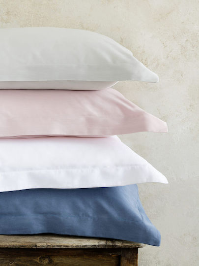Nima Superior Pillowcase Set Oxford Smoked Rose 52x72cm.