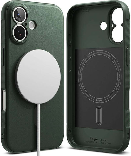 Ringke Umschlag Rückseite Silikon Grün (iPhone 17)