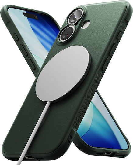 Ringke Umschlag Rückseite Silikon Grün (iPhone 17)