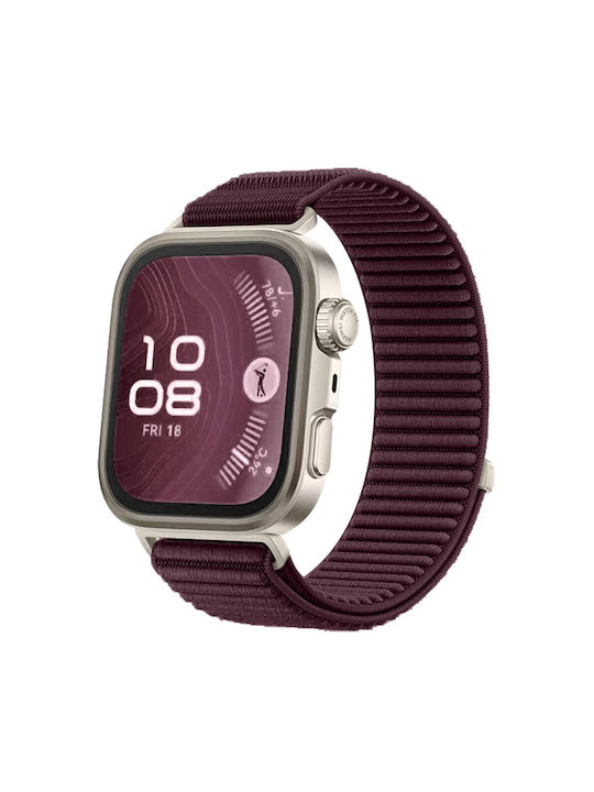 Kalebol Λουράκι Υφασμάτινο Μωβ (Huawei Watch Fit 3)