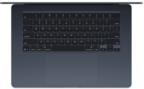 Apple MacBook Air 15.3" IPS Retina Display (M4-10-Core/32GB/2TB SSD/10-Core GPU) με Φορτιστή 35W (Dual Port) Midnight (International English Keyboard)