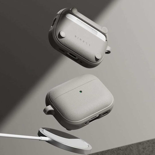 Ringke Onyx Magnetic Hülle Silikon mit Haken in Gray Farbe für Apple AirPods Pro 3