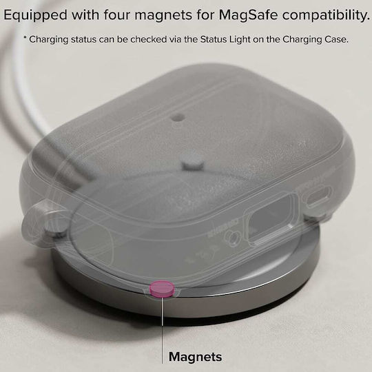 Ringke Onyx Magnetic Hülle Silikon mit Haken in Grün Farbe für Apple AirPods Pro 3