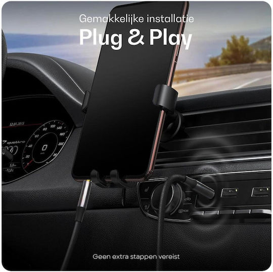 Buddi 3.5mm male - 3.5mm male Cable Black 5m