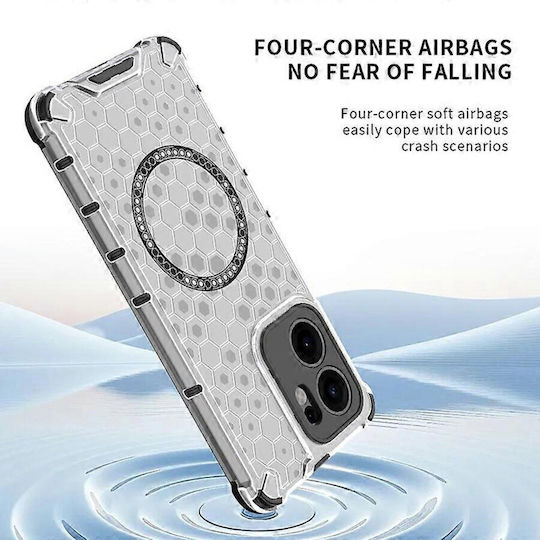 Techsuit Umschlag Rückseite Transparent (Oppo Reno13 F / FS)