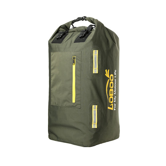Loboo Waterproof Motorcycle Tail Bag 30lt Black