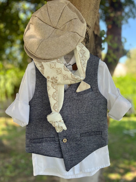 Bambolino Kosmas Costum De Botez Albastru