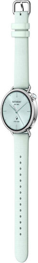 Xiaomi Watch S4 Aluminium 41mm Waterproof with Heart Rate Monitor (Mint Green)