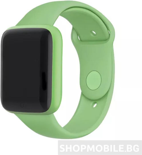 Y68 Smartwatch with Heart Rate Monitor (Green)