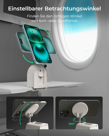 iOttie Desk Stand for Mobile in White color TRKNCG112