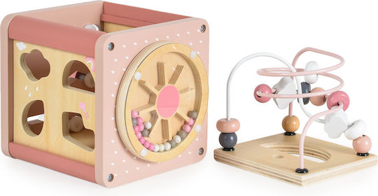 Moni Activity Cube made of Wood for 36++ Months