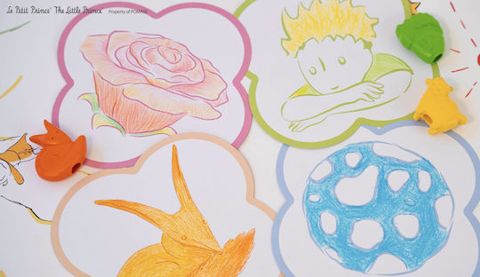 Little Prince Planet Love Finger Crayons