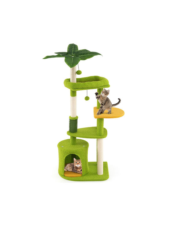 Costway Scratching Post Floor Mats Green