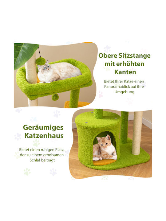 Costway Scratching Post Floor Mats Green
