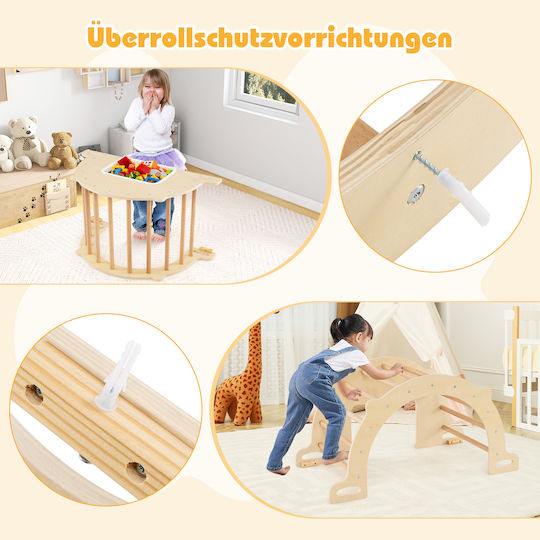 Costway Tischchen 90x50x48cm. Beige