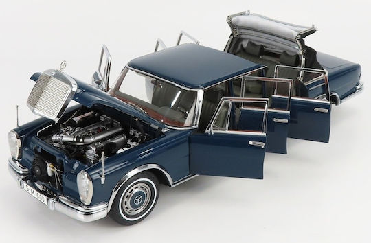 Cmc 1/18 Mercedes-Benz 600 Pullman W100 Landaulet Functional Soft Top M-205