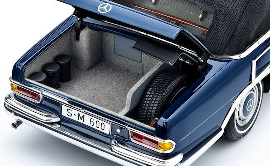 Cmc 1/18 Mercedes-Benz 600 Pullman W100 Landaulet Functional Soft Top M-205