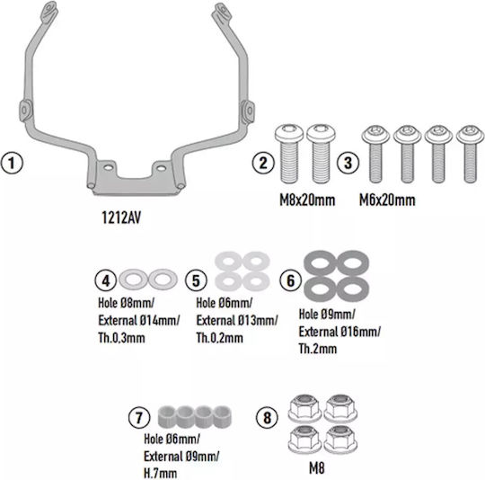 Kappa Kit Ζελατίνας Honda Gb 350 S 25 A1212ak