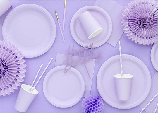 Lilac Party Napkins 20 Pieces