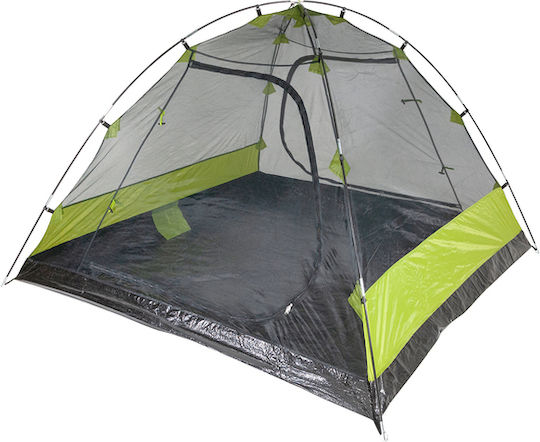 Bigfour Versa Camping Tent Igloo Silver For 3 People 205x205x135cm