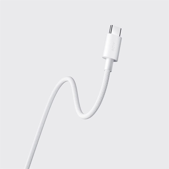 Xiaomi Braided USB 2.0 Cable USB-C male - USB-C 60W White 1m (BHR0878GL)