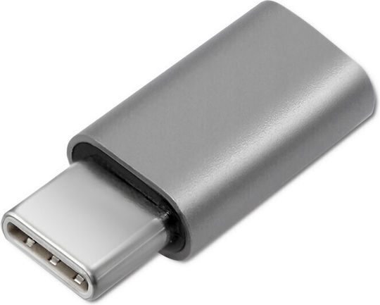 Qoltec Convertor USB-C Masculin În Micro USB Feminin 1 Bucată 50478