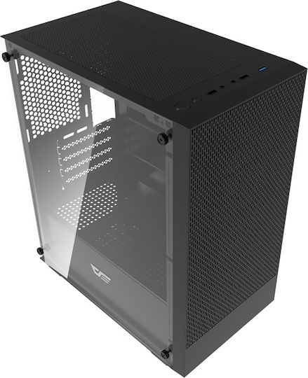 Darkflash M305 Mini-Turm Computergehäuse Schwarz