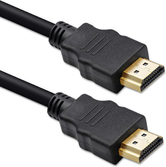 Qoltec HDMI 1.4 Високоскоростен 1080p 120Hz HDMI Кабел HDMI Мъжки - HDMI Мъжки 3м Черен
