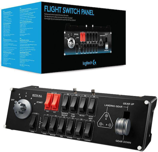 Logitech G Saitek Pro Flight Switch Panel pentru PC