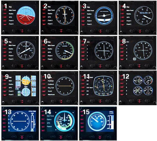 Logitech G Saitek Pro Flight Instrument Panel