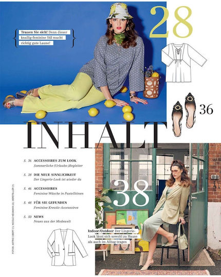 Burda Style Curvy/plus Magazine 02/2024 Edited In German