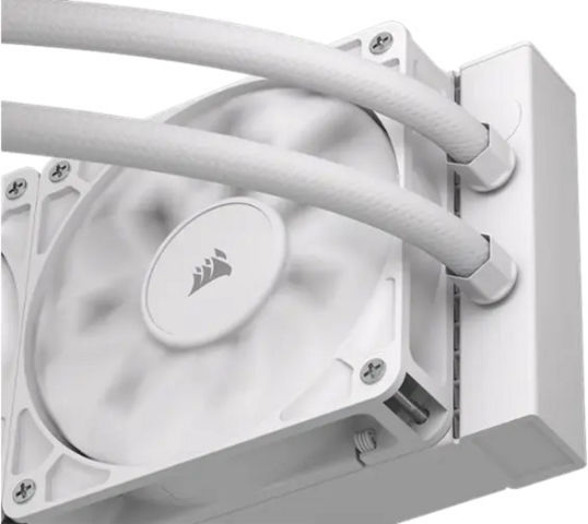 Corsair NAUTILUS 360 RS LCD Water Cooling System AIO CPU With 3 Fans 120mm White