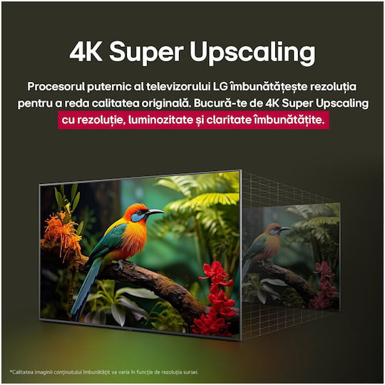 LG Смарт Телевизор 65" 4K UHD Direct LED 65UA74003LB HDR (2025)