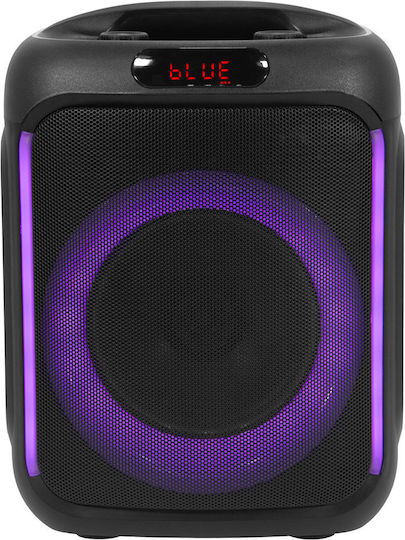 BoomToneDj CUBE200 Ηχείο Bluetooth 200W με Ραδιόφωνο Μαύρο