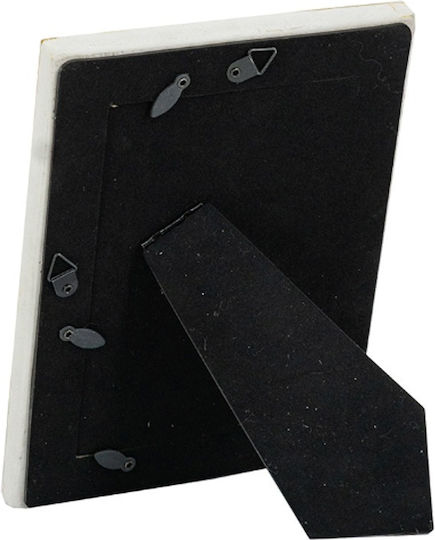 Artekko Κορνίζα Πλαστική με Λευκό Πλαίσιο 10.16x15.24