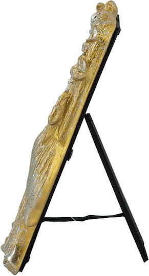 Artekko Plastic Photo Frame with Gold Frame